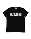 Moschino Kid Babies'  Toddler Boy T-shirt Black Size 6 Cotton