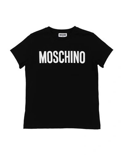 Moschino Kid Babies'  Toddler Boy T-shirt Black Size 6 Cotton
