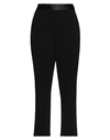 Vicolo Woman Pants Black Size M Polyester, Elastane, Acetate, Viscose