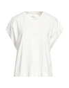 Leon & Harper Woman T-shirt White Size M Organic Cotton
