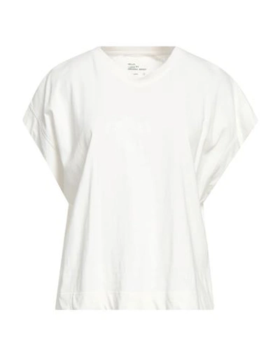 Leon & Harper Woman T-shirt White Size Xs Organic Cotton