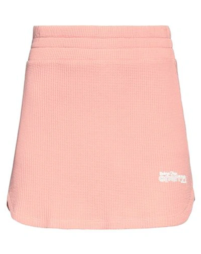 Reina Olga Woman Mini Skirt Pink Size Xs/s Cotton