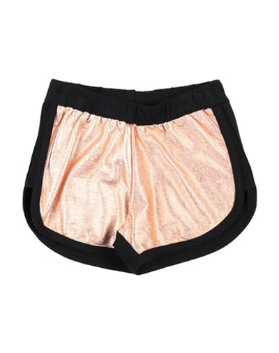 Melby Babies'  Toddler Girl Shorts & Bermuda Shorts Copper Size 7 Cotton, Elastane In Orange