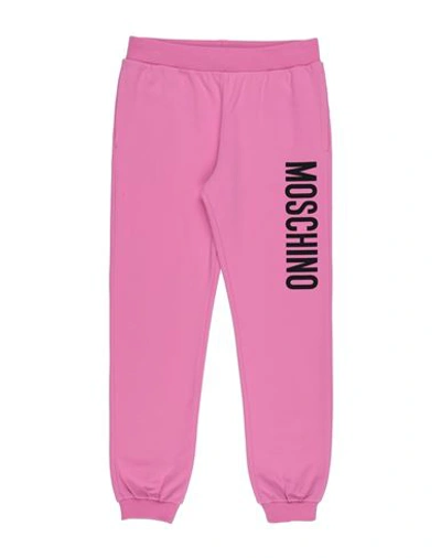 Moschino Kid Toddler Pants Fuchsia Size 6 Cotton, Elastane In Pink