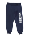 Moschino Kid Babies'  Toddler Pants Midnight Blue Size 6 Cotton, Elastane