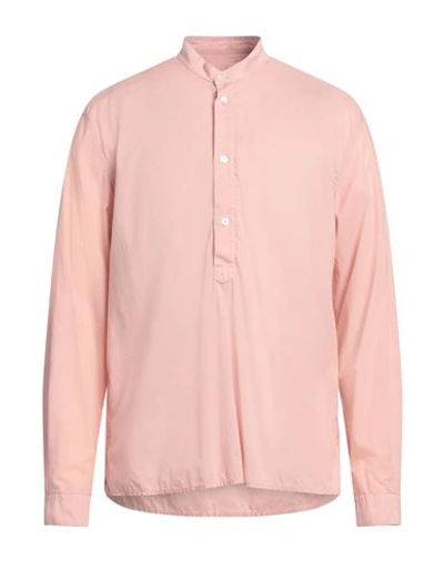 Dondup Man Shirt Pink Size L Cotton