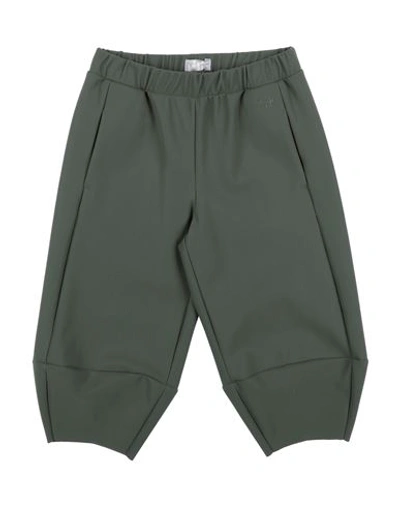 Il Gufo Babies'  Toddler Girl Pants Dark Green Size 6 Polyamide, Elastane