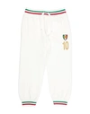 Dolce & Gabbana Toddler Boy Pants White Size 3 Cotton, Viscose, Polyester, Elastane In White
