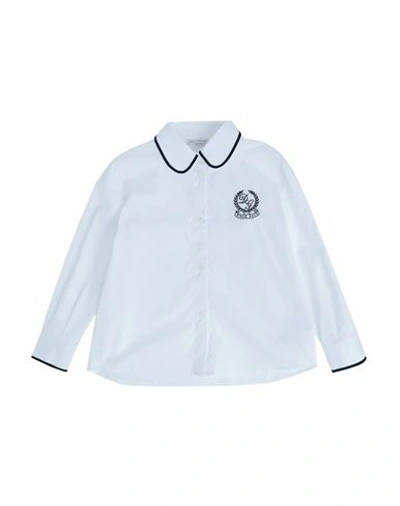 Dolce & Gabbana Babies'  Toddler Girl Shirt Off White Size 6 Cotton, Polyamide, Viscose