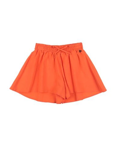 Dixie Babies'  Toddler Girl Shorts & Bermuda Shorts Orange Size 6 Viscose, Linen