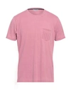 Orian Man T-shirt Pink Size L Polyamide, Elastane In Pink