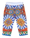 Dolce & Gabbana Toddler Girl Pants Red Size 6 Cotton In Red