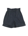 WOOLRICH WOOLRICH TODDLER GIRL SHORTS & BERMUDA SHORTS BLACK SIZE 4 COTTON