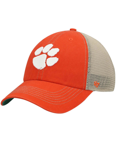 47 Brand Men's Orange Clemson Tigers Trawler Trucker Snapback Hat