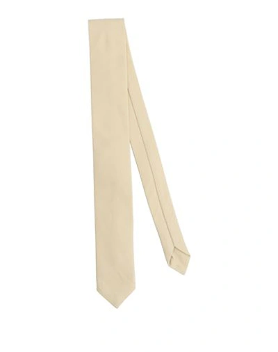 Paolo Pecora Babies'  Toddler Boy Ties & Bow Ties Sand Size - Cotton In Beige