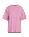 Opening Ceremony Woman T-shirt Pink Size M Cotton