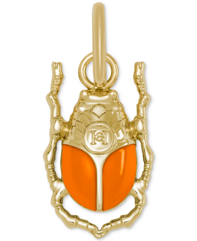 Carolina Herrera The Charm Accessory, Created For Macy's In Orange Beetle Charm
