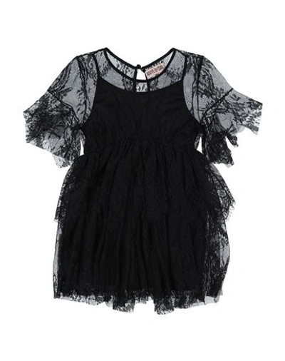 Aniye By Babies'  Toddler Girl Jumpsuit Black Size 6 Polyamide, Polyester