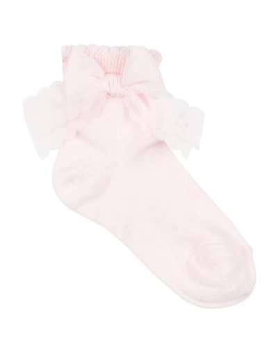 La Perla Babies'  Toddler Girl Socks & Hosiery Light Pink Size 9c Cotton, Polyamide, Elastane