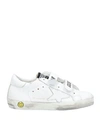 GOLDEN GOOSE GOLDEN GOOSE TODDLER SNEAKERS WHITE SIZE 10C SOFT LEATHER
