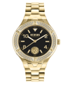 Versus Women's Vittoria Three Hand Gold-tone Stainless Steel Watch 38mm In Gold