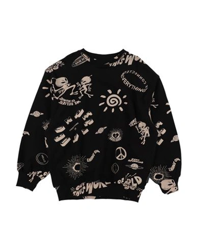 Molo Babies'  Toddler Sweatshirt Black Size 7 Organic Cotton