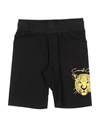 Cavalli Class Babies'  Toddler Girl Shorts & Bermuda Shorts Black Size 6 Cotton, Elastane
