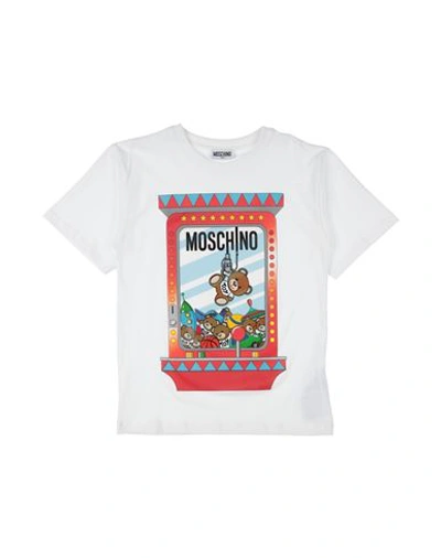 Moschino Kid Babies'  Toddler T-shirt White Size 6 Cotton