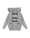 BARK BARK TODDLER BOY COAT LIGHT GREY SIZE 6 WOOL, POLYAMIDE