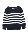 Name It® Name It Toddler Girl Sweater Navy Blue Size 5 Organic Cotton In Navy Blue