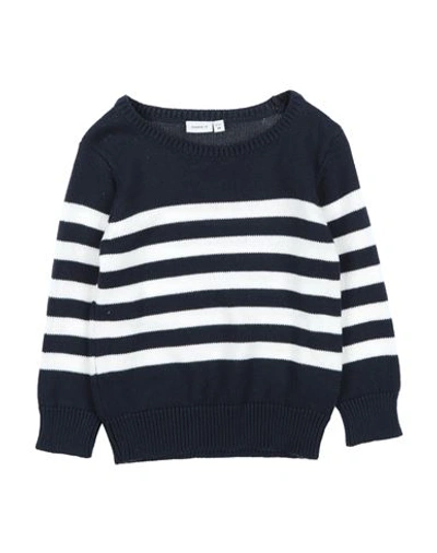 Name It® Babies' Name It Toddler Girl Sweater Navy Blue Size 5 Organic Cotton