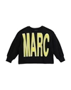 Marc Ellis Toddler Girl Sweatshirt Black Size 6 Cotton, Elastane In Black