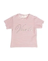 Vicolo Toddler Girl T-shirt Cream Size 6 Viscose, Polyester, Elastane In White