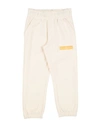 Cavalli Class Toddler Girl Pants Ivory Size 6 Cotton, Elastane In White