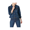 Lola Jeans Gabriella-csn Classic Denim Jacket In Cool Starry Night