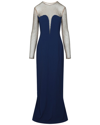 Stella Mccartney Myah Embellished Long Sleeve Gown