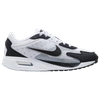 Nike Two-tone Air Max Solo Sneakers With Breathable Mesh Upper In White/black/silver