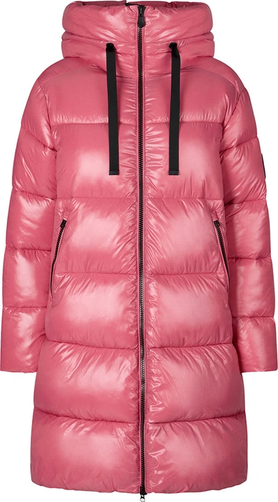 Pre-owned Save The Duck Mantel Übergangs Jacke Isabel Mantel 2024 Bloom Pink Parka In Rosa