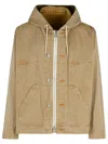 791 Beige Denim Sweatshirt In Beige