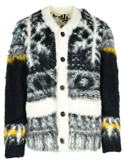 791 Black Alpaca Blend Cardigan