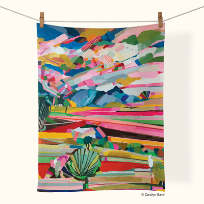 Werkshoppe Field Of Dreams | Cotton Tea Towel In Multi