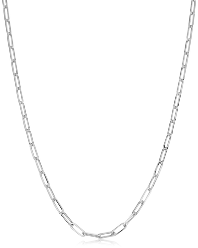 Sabrina Designs 14k Paperclip Necklace In White