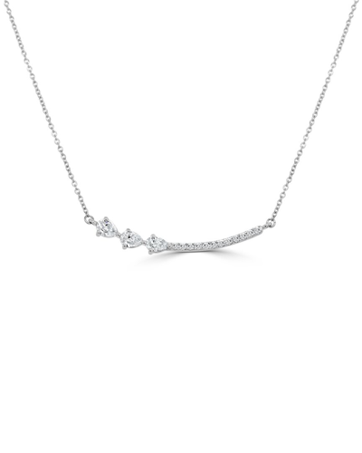 Sabrina Designs 14k 0.60 Ct. Tw. Diamond Pendant In Metallic