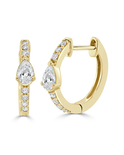 Sabrina Designs 14k 0.54 Ct. Tw. Diamond Huggie Earrings In Gold