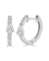 Sabrina Designs 14k 0.54 Ct. Tw. Diamond Huggie Earrings