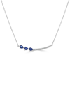 Sabrina Designs 14k 0.79 Ct. Tw. Diamond & Sapphire Pendant