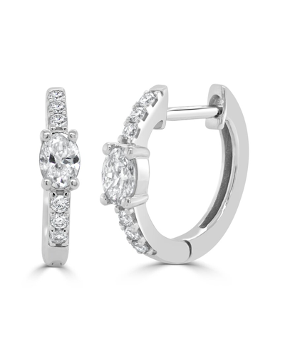 Sabrina Designs 14k 0.52 Ct. Tw. Diamond Earrings In Metallic