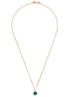 DAISY LONDON HEALING STONE 18KT GOLD-PLATED NECKLACE