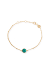 DAISY LONDON DAISY LONDON HEALING STONE 18KT GOLD-PLATED BRACELET