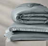 Boll & Branch Organic Reserve Duvet Set In Bluestone